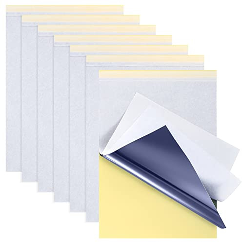 50 Sheets Tattoo Transfer Paper, 4 Layers Tattoo Stencil Paper, A4 Sizes Tattoo Thermal Stencil Transfer Paper for Tattooing Transfer Kit, Tattoo Supplies, Carbon Tracing Sheets