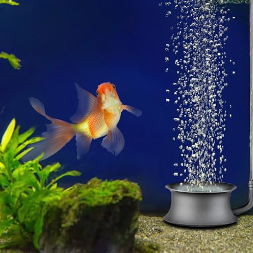 DONGKER Nano-Luftstein für Aquarien, Ultraleise Nano-Bubble Air Stone, Sauerstoff Stein mit hohem gelöstem Sauerstoff für Fischtanks, Aquarien und Hydrokultur