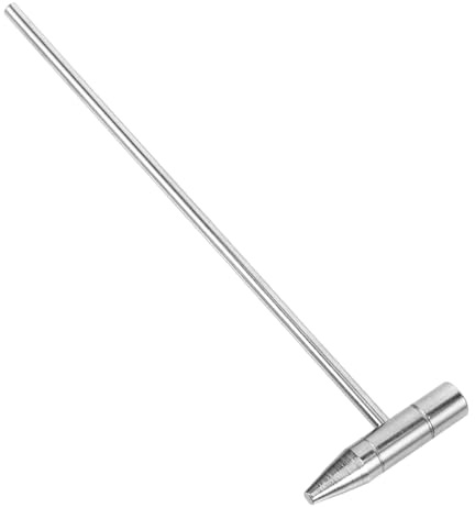 Kalimba Stimmhammer aus Metall für Instrumente, Kompakt Silber | Klangpflege und Stimmung, für Musiker, Handliches Werkzeug, Passend für Kalimba