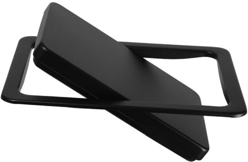 POPETPOP Tapa De Basura Empotrada De Acero Inoxidable Para Cubo De Basura Cocina Y Lavabo Tapa De Cubo Con Diseño De Flip Fácil Instalación 10.78X7.48X1.29 Pulgadas