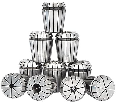 Stahlfederklammer ER50 Frühling Collet Chuck 6-36mm for Maschine Spindel Werkzeug Halter Gravur Fräsen Drehmaschine(ER50-24mm)