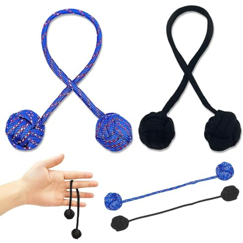 2 Stück Fidget Toys, ADHS Spielzeug Erwachsene, Antistress Spielzeug, Stimming Toys Erwachsene, Fingerspitzen Toys Für Büro Und Zuhause, Anti StressHandspielzeug Fallschirmschnur