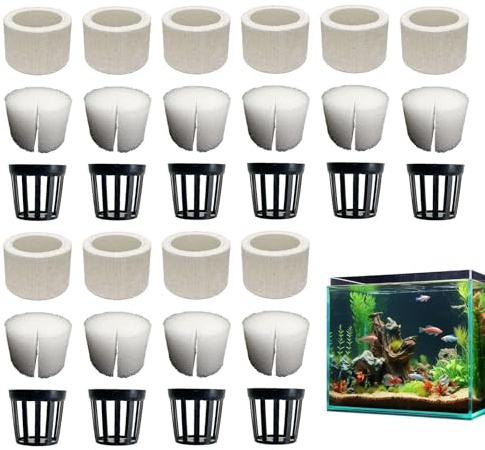 10pcs Set Aquarium Plant Weights | Fish Tank Plant Weights | Tropical Fish Tank Plants Holders | Anti-Floating Aquatic Plants Fixed Ring Set for Fishs Tanks Decoration Landscape Accessories