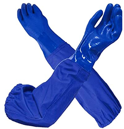 EINVARIOUS Non-slip Thickened Winter Long Gloves Reusable Waterproof Gardening Working Car Wash Elbow Length