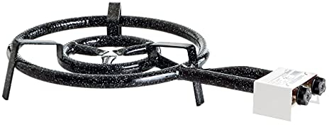 Paella-Gasbrenner, 2-Brennringe, Ø 40 cm , Leistung 13.9 kW bei 50 mbar!! Ideal für Paella Pfannen, Paella Grill, Gussgrillplatten, Woks, Töpfe usw.