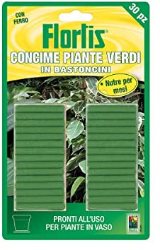 FLORTIS BASTONCINI CONCIMANTI PIANTE VERDI 40GR