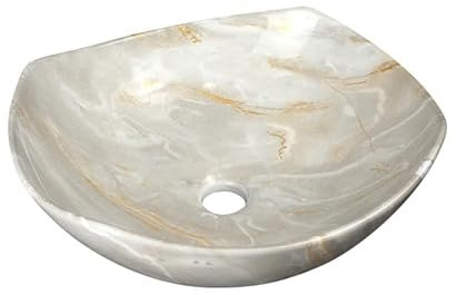 Bathroom Countertop Vanity Sink Bathroom Sink Marble Ceramic Sink Hotel Bathroom Washbasin Washstand Balcony Vessel Vanity Sink Bathroom Vanity Vessel Sink
