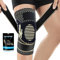 Copper Knee Support for Men/Women with Strap, Adjustable Knee Compression Sleeve, Knee Brace Support for Arthritis, ACL, MCL, Meniscus Tear, Knee Pain Relief, Running, Sports, L