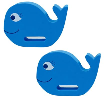 FINIS Floatie Friends Hand Float Learn-to-Swim Aids for Children - Whale (Set of 2)