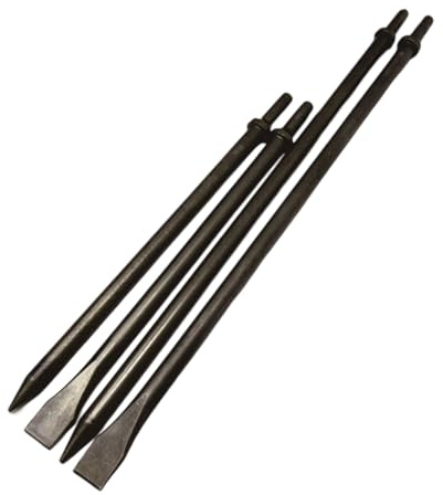 Marteau pneumatique à air de 350 mm, 350 mm, 450 mm de long, burins plats pour béton et carrelage