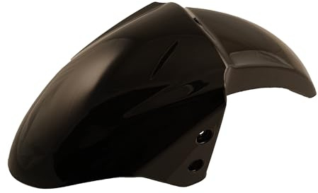 One by Camamoto Guardabarros Delantero de Plástico Negro Brillante | Compatible con Kymco Agility 50/125/150 Ruedas 12 y Agility 50 4T R10 (2005–2008) | Ref. Orig. Kymco 00155181