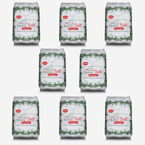 Home Stuff 25kg Granular Salt for Water Softeners – High Purity Regenerating Salt Granules for Hard Water Treatment | Compatible with All Water Softener Machines | Limescale Reduction (8)
