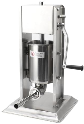 ACOGEDO Insaccatrice Manuale per SalsicceMacchina per Salsicce ManualeMacchina per Salsicce Verticale in Acciaio InossidabileInsaccatrice Manuale per da 3 LitriMacchina per Verticale in Acciaio