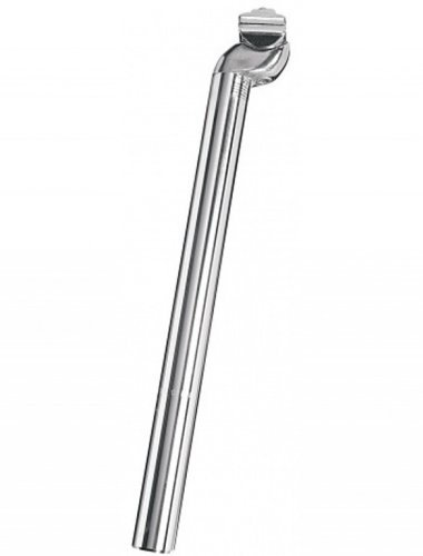 ergotec 58365001 Bilbao Alu Patentsattelstütze Ø 28,8 mm, 350 mm, Silber