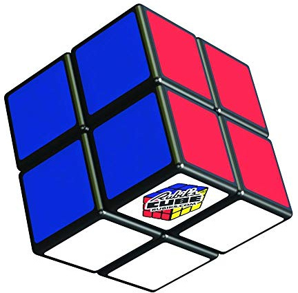 IDEAL | Rubik's 2x2 Cube: Twist, Turn, Learn | Brainteaser Puzzles | Ages 8+, Nylon/a