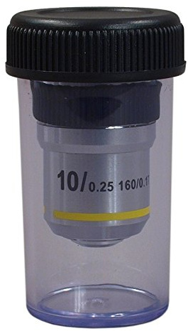 OMAX 10X Achromatic Objective Lens for Compound Microscopes