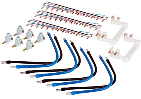 Tableau electrique - Coffret electrique - Disjoncteur - Bornier electrique - Embout de cablage - Borne de connexion électrique - Kit De Câblage 3 Rangées - Debflex - 707748