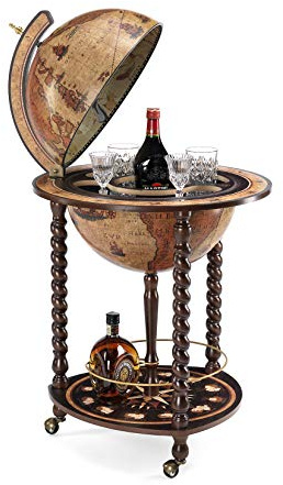 Zoffoli Explora Globus Bar Italienische Kugelstange (braun) - 40cm