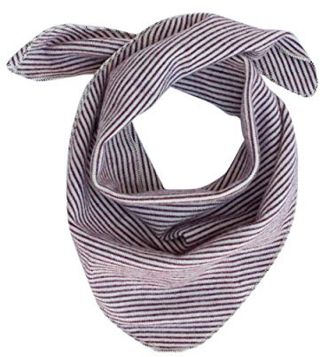 Lilano, Baby Ringel Dreieckstuch, 70% Wolle (kbT), 30% Seide, 210 gr./m²