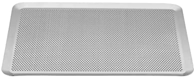 Mali's 43032 - perforerad bakplåt i aluminium med grå kanter 40 x 30 cm, tjocklek 1,5 mm