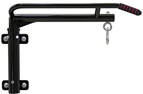 Schwerer Boxsack-Wandhalter, Drehbare Halterung – Belastbar Mit 400 Kg – Platzsparend, Wandhalterung Boxen Sandsack Fester Rahmen Mit Halteringen (Farbe : Schwarz, Größe : 78x42cm)