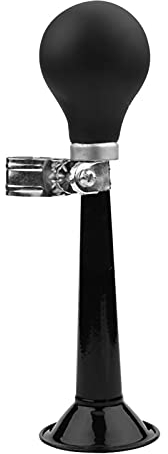 Akozon Ballhupe, Tragbares Fahrrad Air Horn Bugle Kiddies Fahrrad Horn Glühbirne Squeeze Ring Schwarz 2,2 Zoll Fahrrad Fahrrad Hooter (Schwarz)