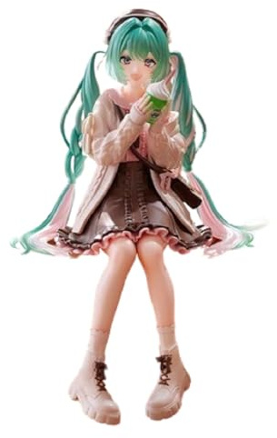 Furyu Hatsune Miku Dekofigur, PVC, Noodle Stopper Autumn, Datumsanzeige, 16 cm