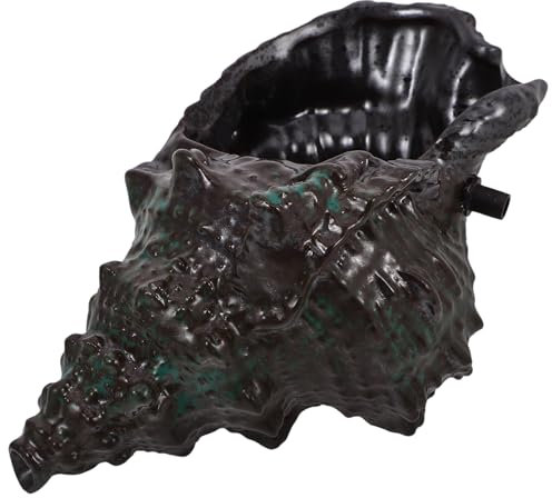 Luxshiny Fontana Ceramica Per Decorazioni Da Giardino e Acquari Accessorio Versatile Per Spazi Esterni e Interni Resistente Design Elegante