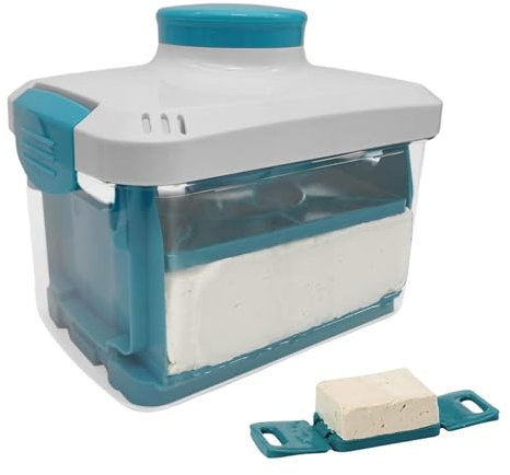 Paneer press adjustable soybean curd press drainer with drip tray, easily remove water from paneer, home kitchen gadgets for cooking, efficient paneer maker for smooth texture