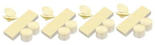 DOITOOL Cinta De Espuma De Doble Cara Cinta Transparente De Doble Cara Cinta Gruesa De Almohadillas Adhesivas Fuertes Cinta Adhesiva De 60 piezas x 4