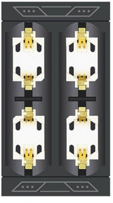 HINAYOSAN Button Battery Charger for ML2032 ML2025 Rechargeable Battery With 4Slot And LED Indicators For Efficient Charging