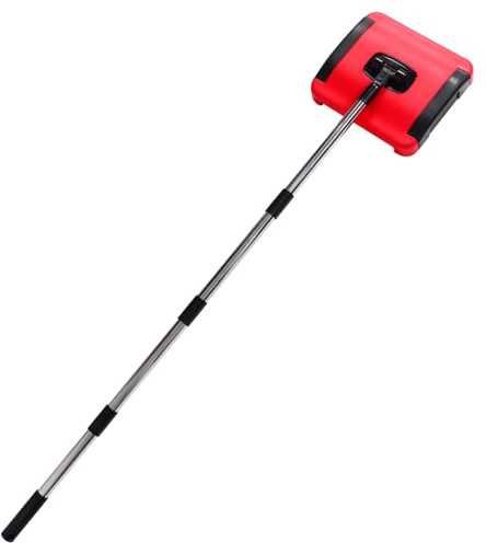 HIAKDOFT Manual Carpet Sweeper for Home Lightweight Handheld Vacuum Broom Efficient PET Hair Removal Non-Electric Floor Roller Cleaner for Rugs and Dust