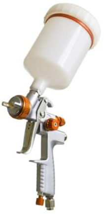 CEVIK PRO CA-1857-1.3 Professionelle Farbspritzpistole, 1,3 mm, hohe Präzision und Kontrolle, 600 ml, 3HP-Kompressor, für Emaille, leicht und robust, mit komplettem Reinigungsset