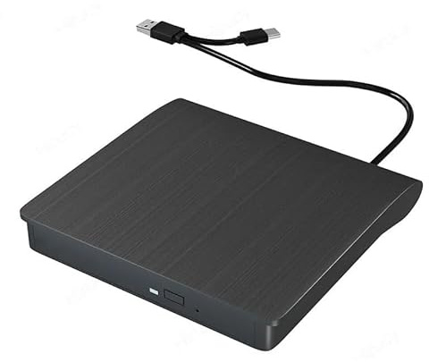 Reproductor de DVD, Unidad de DVD Externa USB3.0 Tipo C óptica Externa/grabadora Reproductor CD/DVD-RW