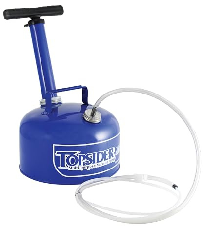 Airpower America FloTool 5060TSMI Topsider Extractor Multi-Purpose Vacuum Oil Change Pump for 4-Cycle Engine, ATV, Boat, Large Vehicle, 8-Quart, Blue