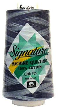 Signature Thread SIG49.M5 Signature 100% Ctn Quilt Thread 3000yd VAR Denim 100% CtnQltVarThrd3000Dm