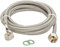 Waschmaschinenschlauch DN8 Edelstahl Spülmaschinenschlauch 3/4'ÜM x 3/4'ÜM Aquastop Panzerschlauch 1,5m - 5m Trinkwasser deutscher Qualitätsschlauch, Schlauchlänge:500cm