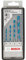 Bosch Professional 4tlg. Mehrzweckbohrer-Set CYL-9 Multi Construction