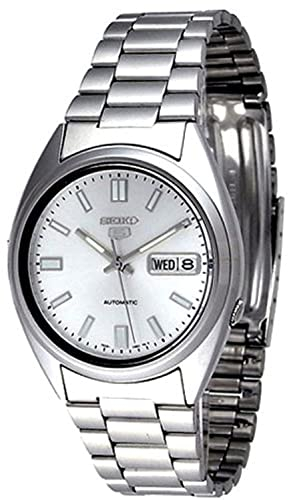 Seiko SNXS73K1 Men's Analogue Automatic Watch with Stainless Steel Strap, Silver, Bracelet