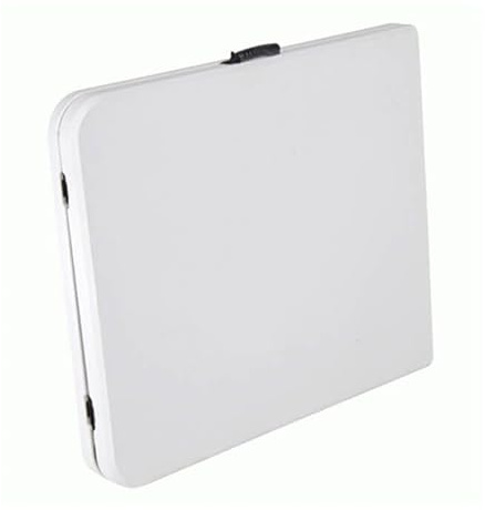 MilaniHome.it - Tavolo Catering Pieghevole Rettangolare in Metallo E ABS Bianco 120x60 per Ristorante Matrimoniodi coloreBianco