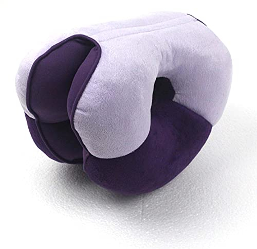 Memory Foam Sit Bone Relief Kissen Mit Zwei Löchern Orthopädisches Sitzkissen Sockel Sitz Für Gesäß Unterer Rücken Hamstrings Hüften Sitzbeinhöcker