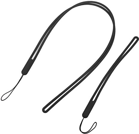 Cordón Antipérdida para Cámara de Acción, Correa de Mano para Cámara, Cordón para Insta360 X3 X2 Pocket 2, Cuerda de Muñeca para Cuello de Cámara Deportiva (Negro)