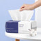 BODFPPC Asciugamani Monouso 100 Pezzi - Salviette Viso in Cotone Spesso Usa e Getta, Biodegradabili per Rimozione Trucco e Pulizia Delicata