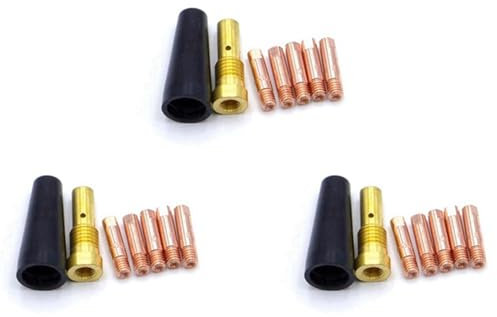 Citywalk 21Pcs/Set Gasless Nozzle Tips for FC90 Flux-Cored Wire Feed 0.8mm FC90 MIG Welder Welding Tools