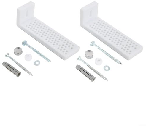 Bulloni di ancoraggio per WC in acciaio inox, kit di fissaggio angolato, viti di montaggio a pavimento (S)