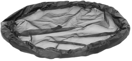 Kisangel Jardinière Flottante Protection Plantes Aquatiques pour Bassin, Filet Barrière Anti-Poissons Rond, Isolant Végétal Flottant Adapté Jardin Et Étang Extérieur