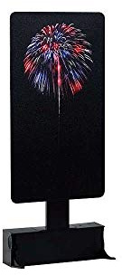 RED WHITE & BLUE FIREWORKS LEMAX