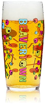 Beavertown Dancing Skulls Glass