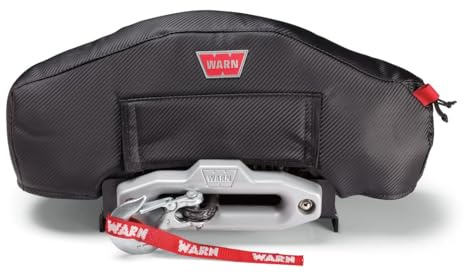 WARN 102639 Stealth Series Winch Cover, Fits: Zeon, Zeon Platinum