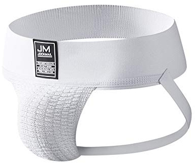 Jockmail Suspensoir pour homme - Blanc - Medium